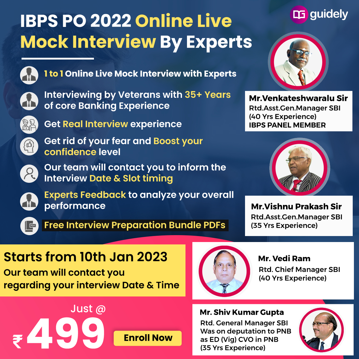 IBPS PO Interview Admit Card 2023, Call Letter Download Link
